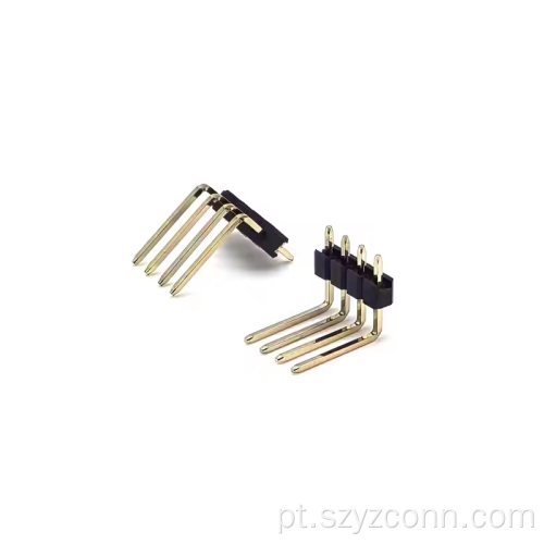 Conector de cabeçalho de pino de passo de 2,54 mm 4P